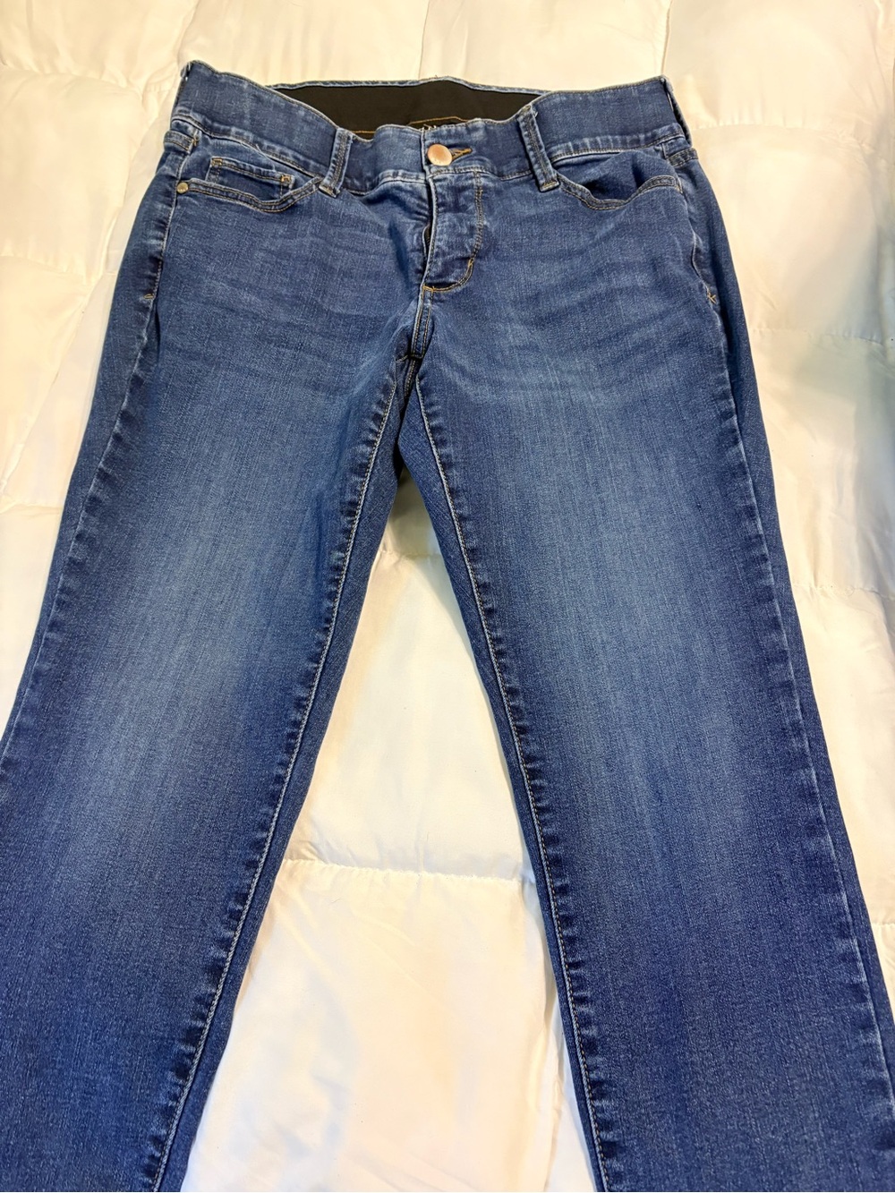 a.n.a Women's Dark Blue Skinny Jeans